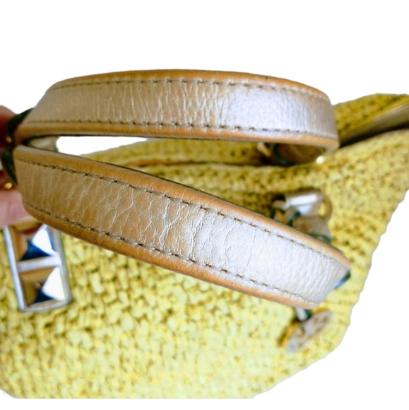 💥Offers Welcome💥 MICHAEL KORS Santorini Straw Tote Bag - Picture 11 of 15